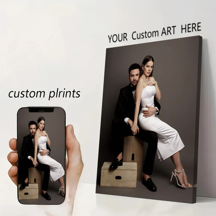 Home Textiles Fabric - Poster su Tela Personalizzato con Stampa