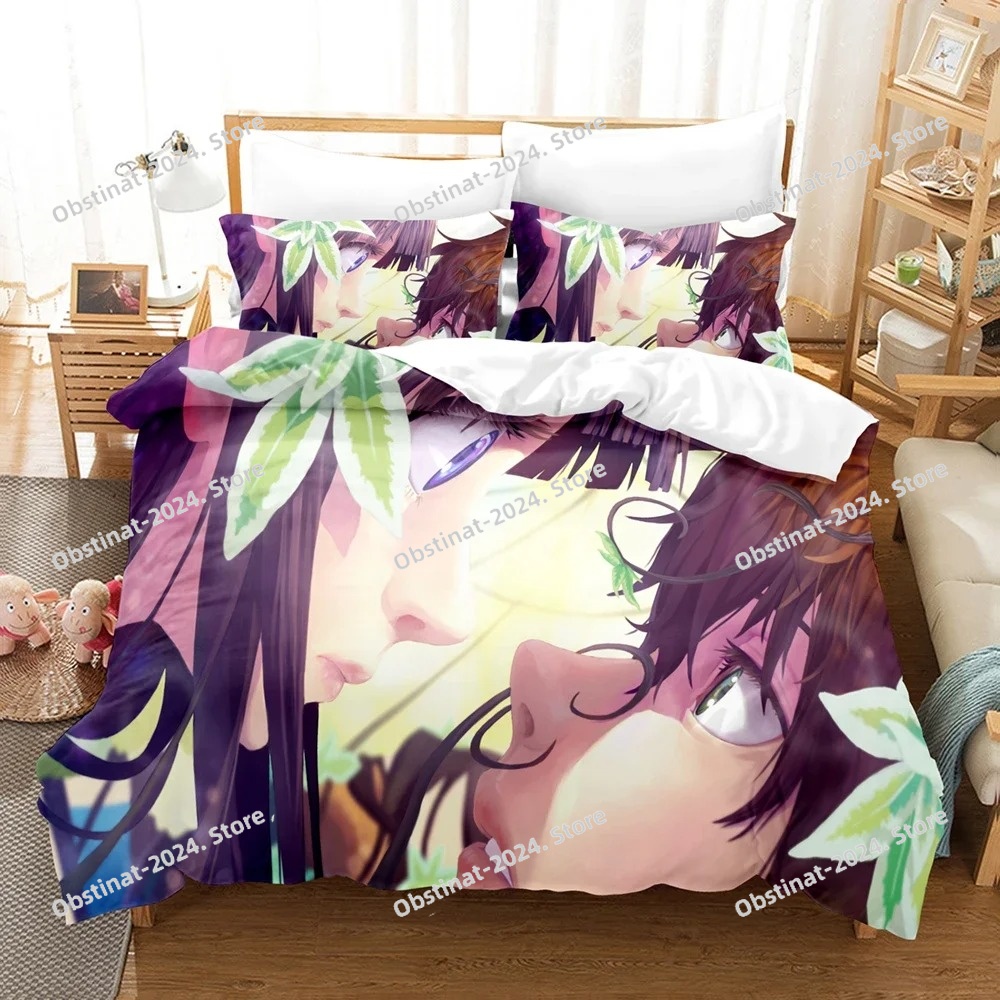 Linen Duvet Cover - Anime Fruits Basket Set di biancheria