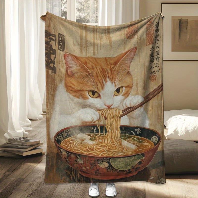 Home Textiles Images - Immagine anime di un gatto giallo