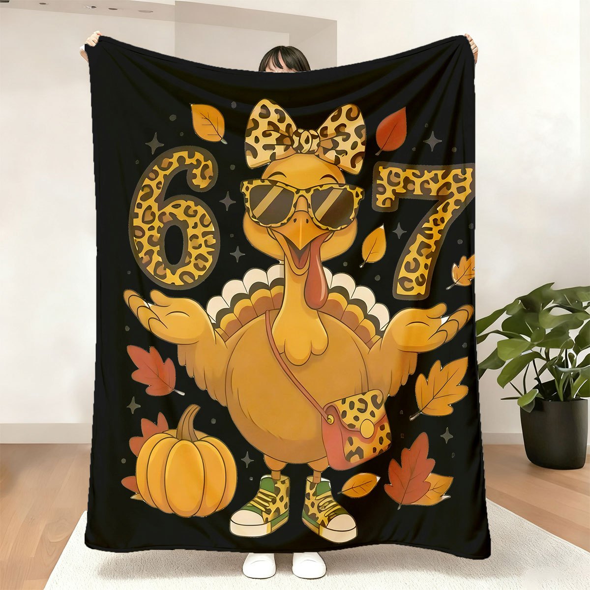 Home Textiles Turkey - Trend Digital 67 Coperta stampata in