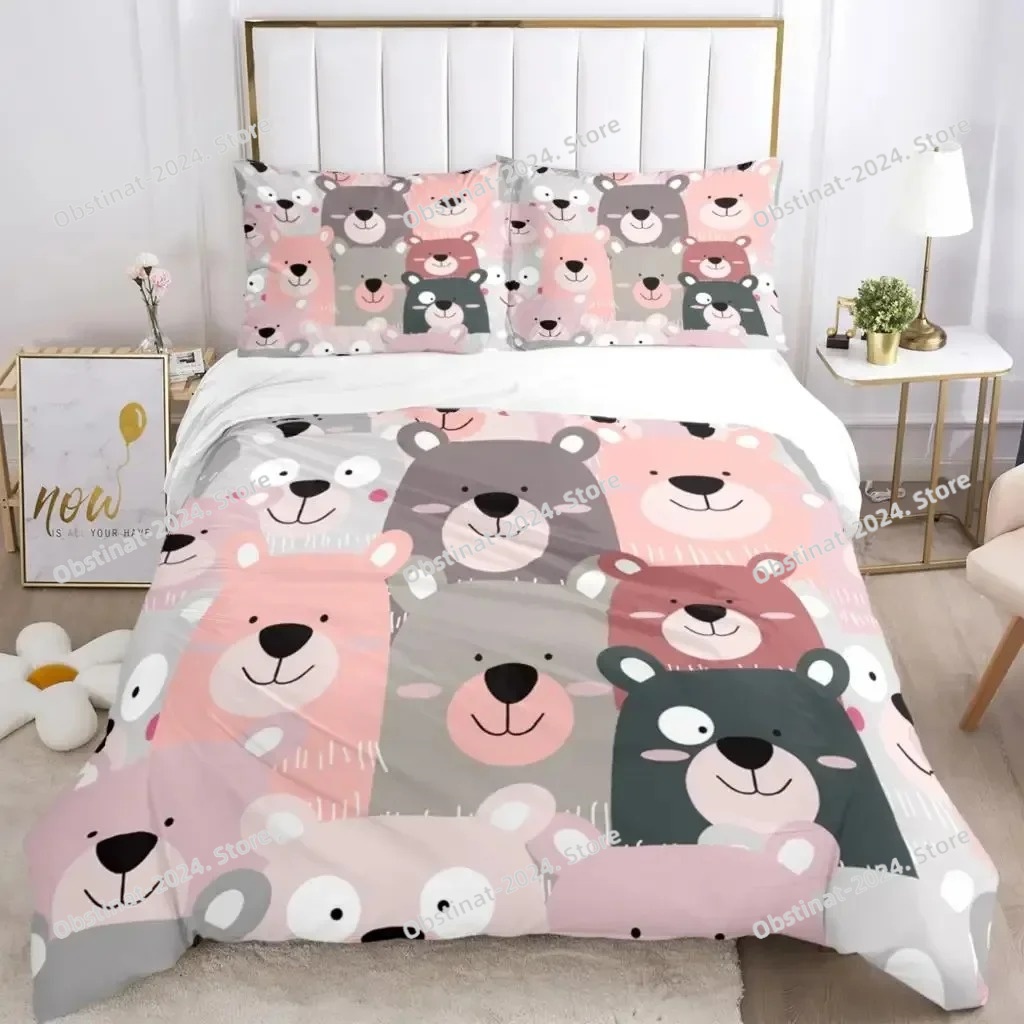 Linen Duvet Cover - Set di biancheria da letto con