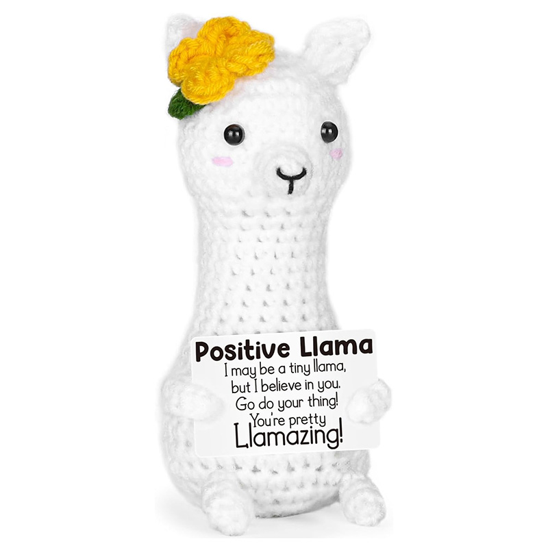 Home Textiles Europe - Divertenti Bambole Llama all'Uncinetto Fatte a