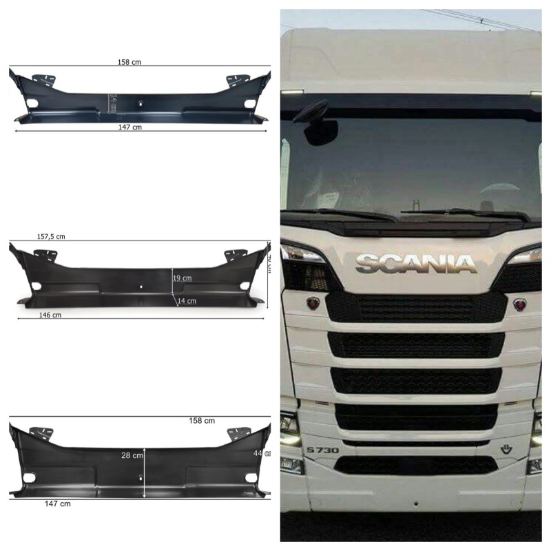 P & C Home Textiles Usa - per accessori paraurti centrale Scania OE