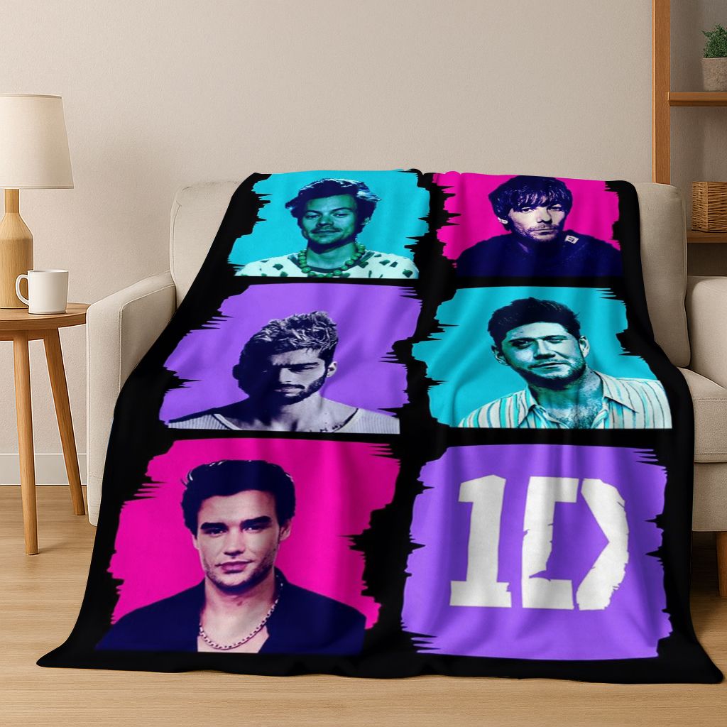 Home Textiles Direct - Coperta in flanella combinata 3D 1D