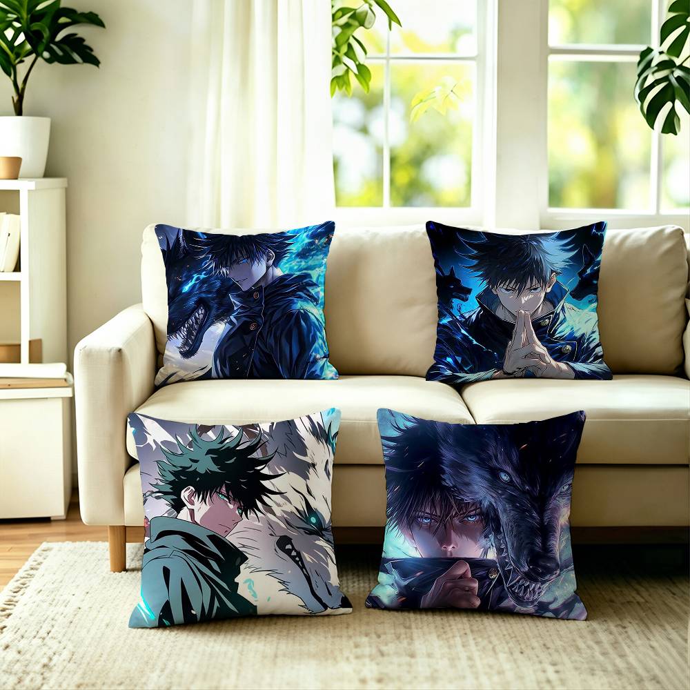 Hot Home Of Textiles - Federa per cuscino quadrata bifacciale con