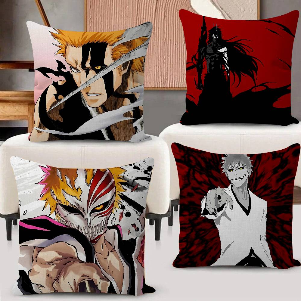 Hot Home Of Textiles - Fodera per Cuscino Anime B-Bleach Ichigo