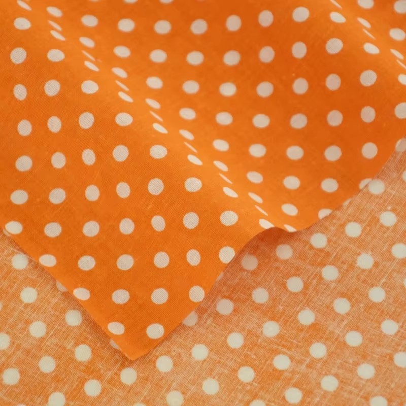 50X150 CM Bianco Arancione Pol - Home Textiles Fabric recensione e prezzo