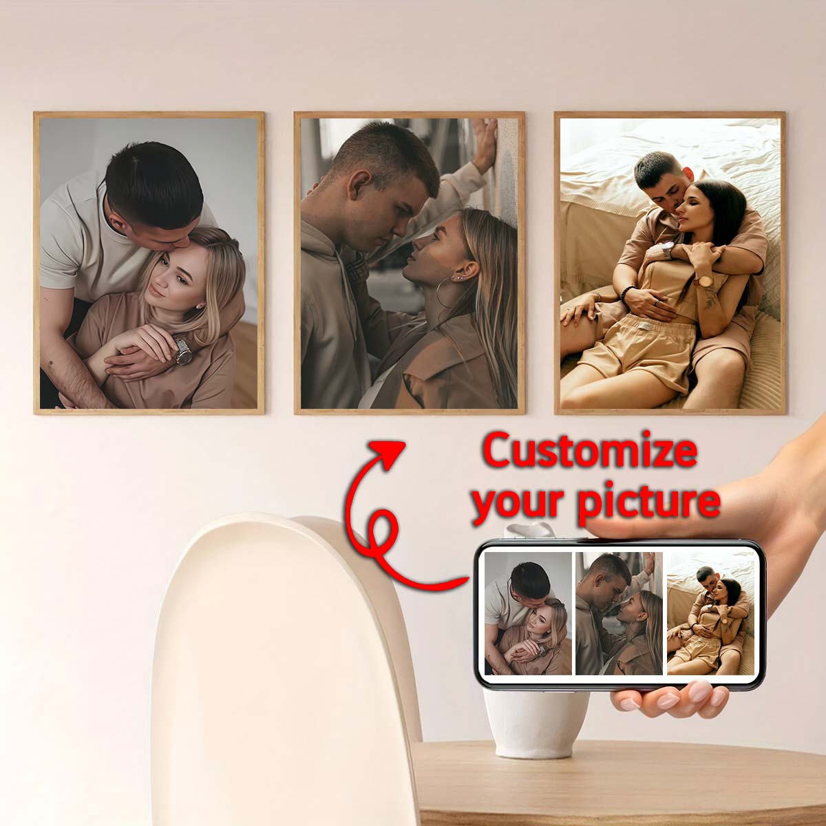 Triptico - Quadro in legno per - Home Textiles Fabric recensione e prezzo