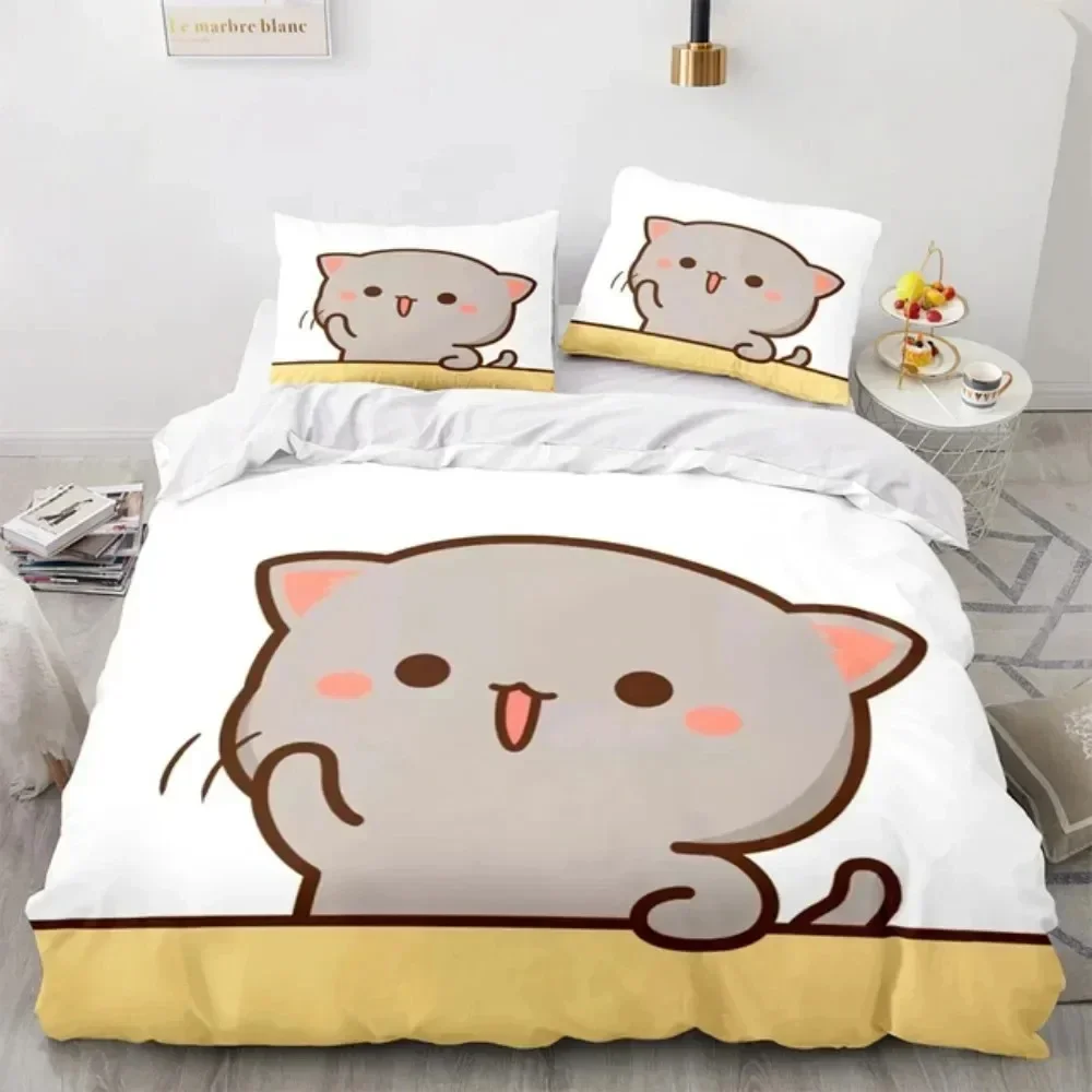 Set Letto con Stampa 3D di Gat - Linen Duvet Cover recensione e prezzo