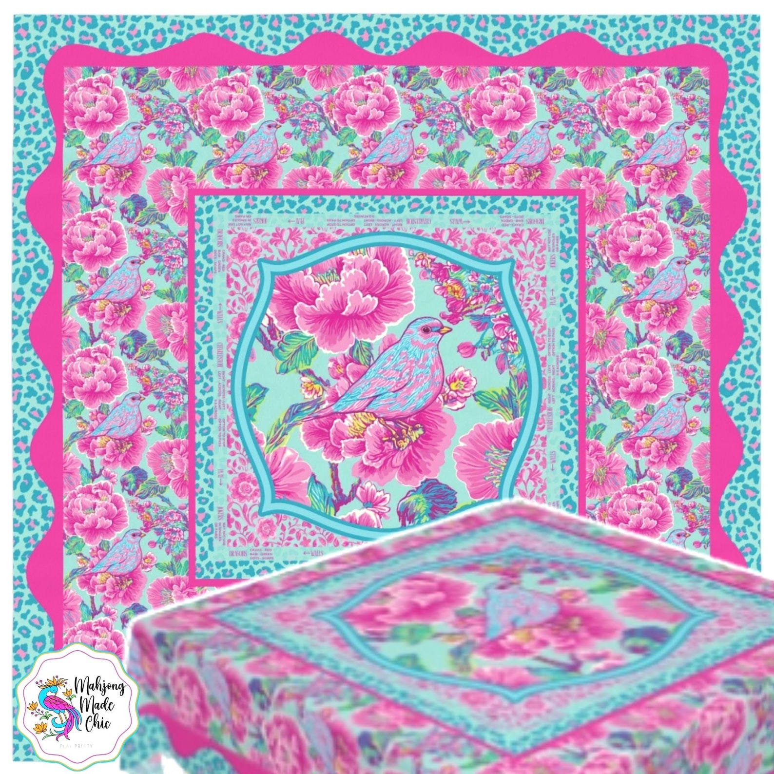 Tovaglia quadrata rosa per Mah - Home Textiles Direct recensione e prezzo